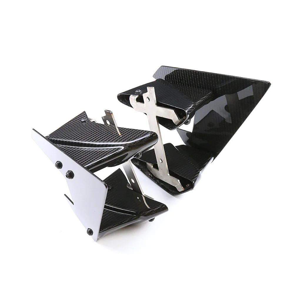 For Kawasaki Z H2 ZH2 2020 2021 2022 2023 2024 Winglets 3K Dry Carbon Fiber Fixed Wings Fairing Parts Motorcycle Accessories