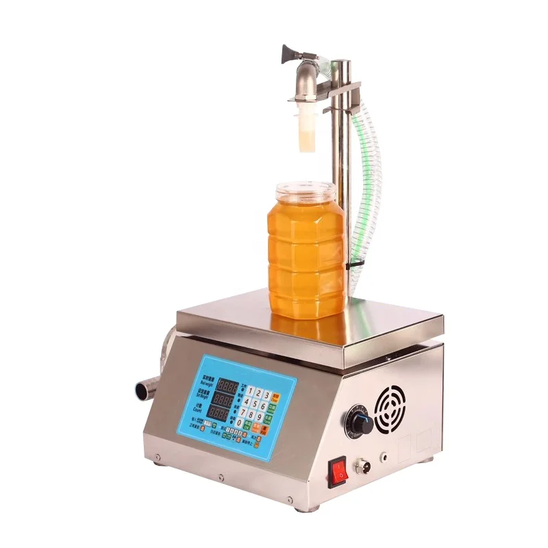 Easy to operation high speed Semi Automatic weighing filling machine for juice/milk/drinking water