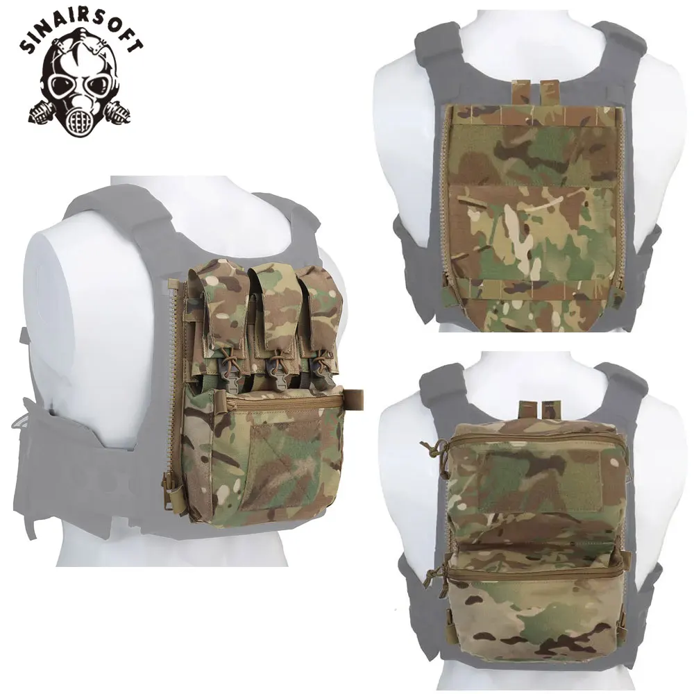 Tactical Hunting FCPC V5 Plate Carrier Vest Assault Back Panel Gear Water Storage General Purpose Multi Fit Expanding Pockets