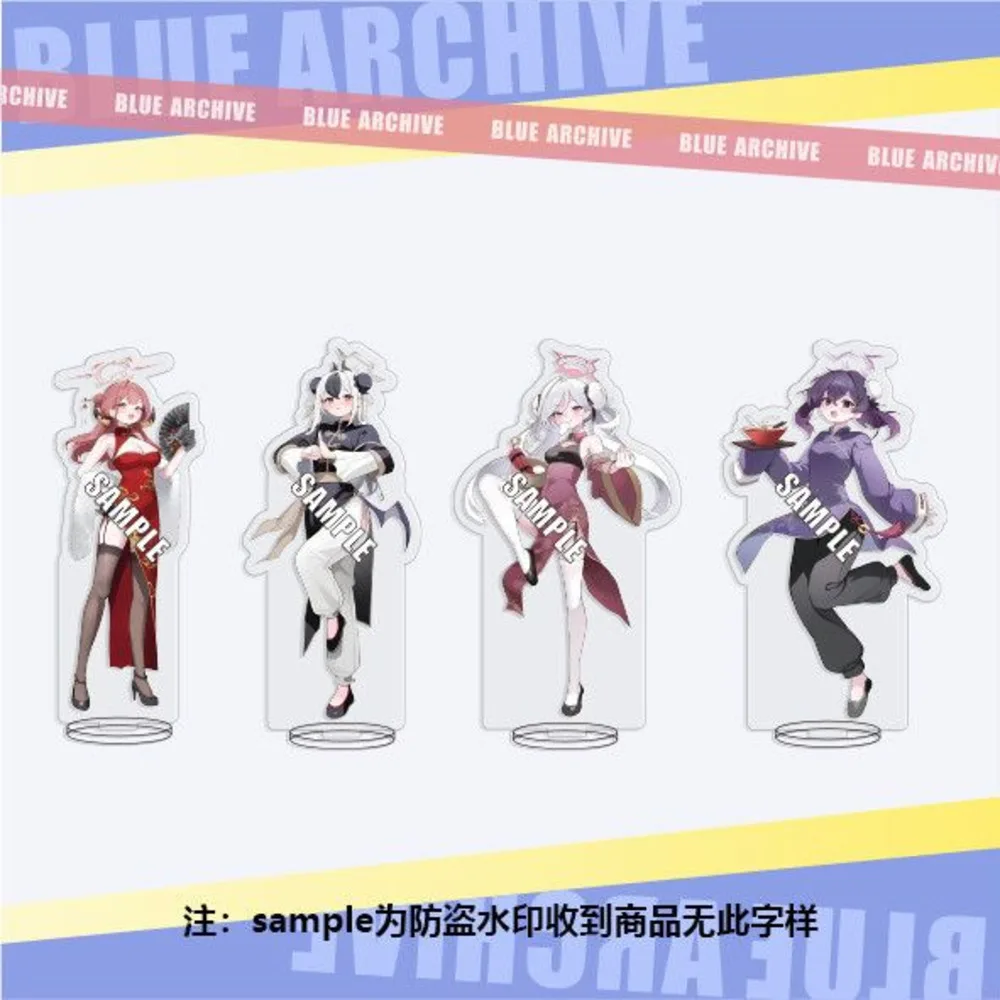 

Anime Figure Blue Archive Onikata Kayoko Cosplay Acrylic Stand Model Plate Desk Decor Standing Sign Figures Friends Gifts