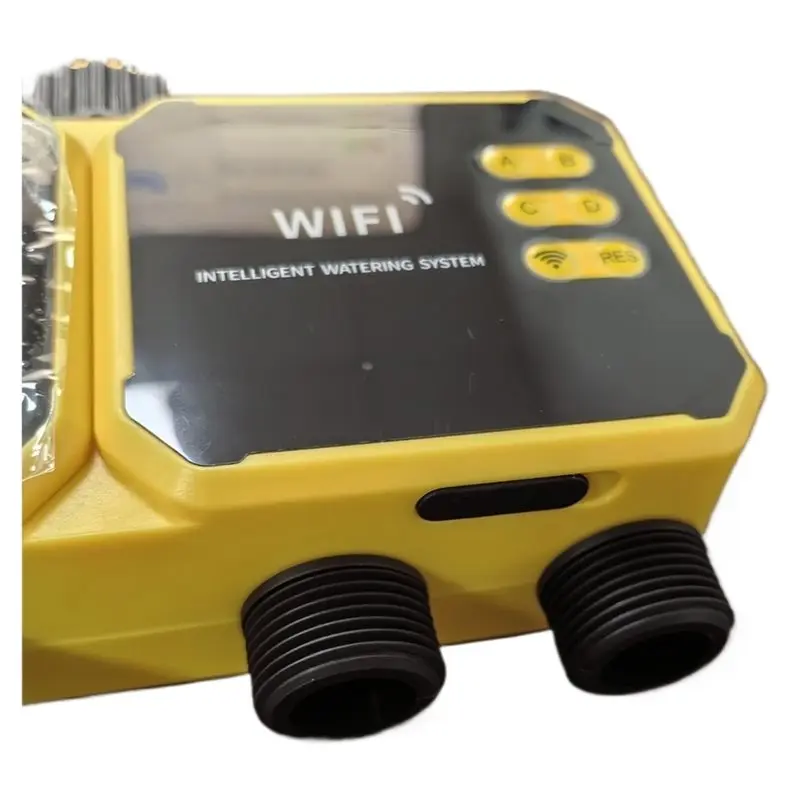 ABNM 4 Outlets WIFI Solar Irrigation Timing Controller Solar Timing Controller Outdoor Water Timer