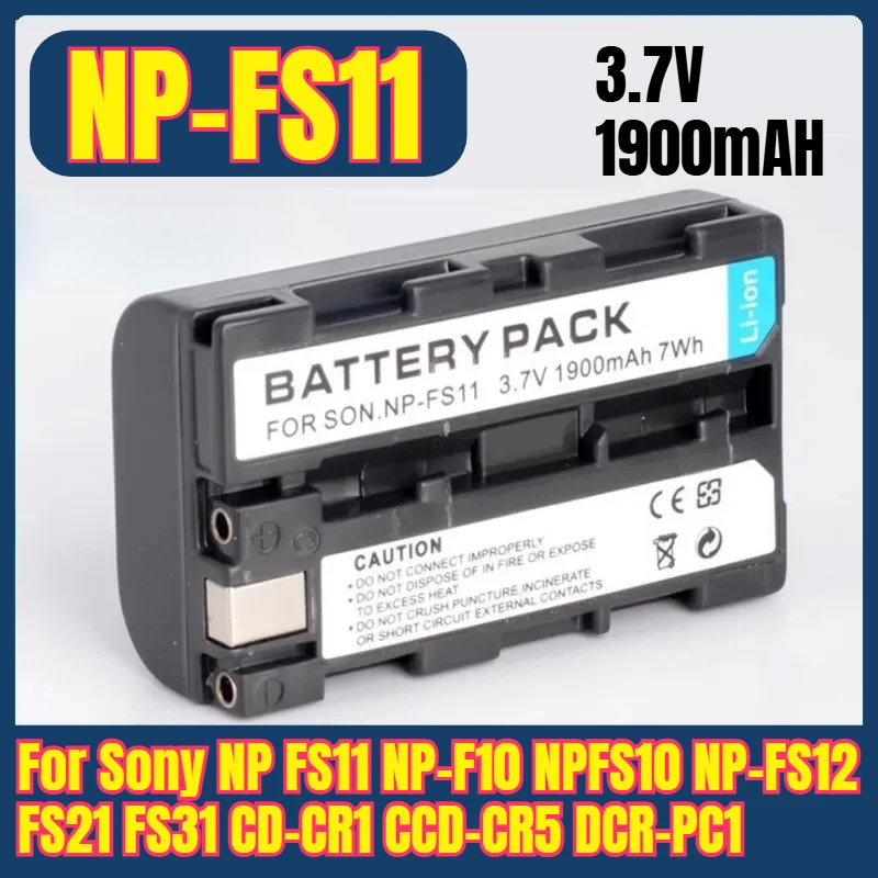 

NP-FS11 NP-FS10 NPFS11 Camera Batteries for Sony NP FS11 NP-F10 NPFS10 NP-FS12 FS21 FS31 CD-CR1 CCD-CR5 DCR-PC1