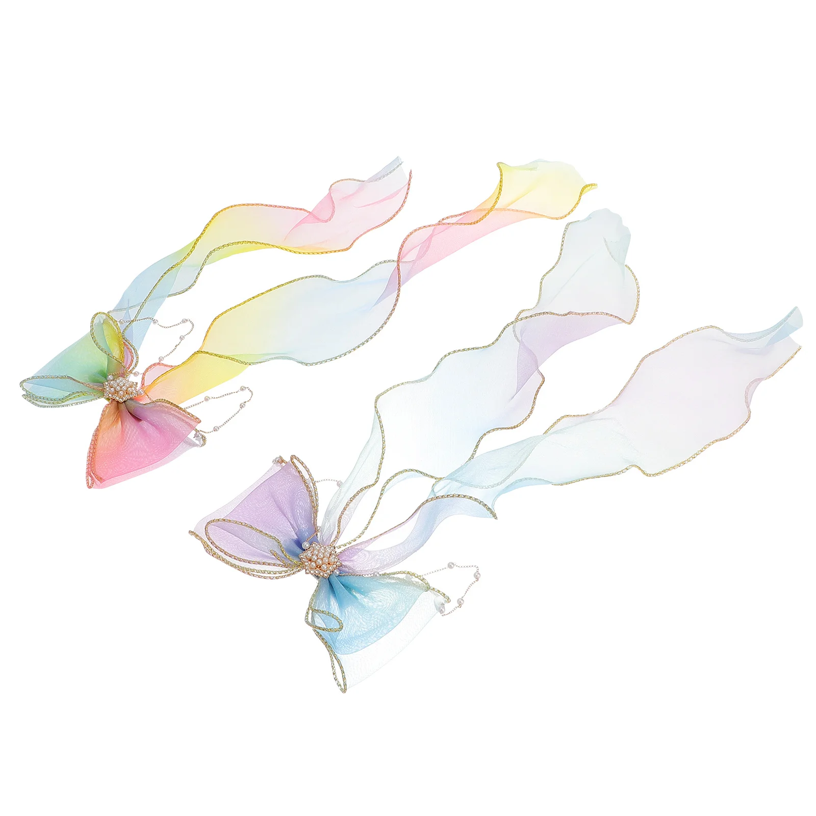 2 قطعة مشبك القوس الشريط دائم للفتيات غطاء الرأس الحلو مناسبة لتسريحات الشعر المختلفة الأحداث فيونكات شعر Bowknot دبابيس الشعر