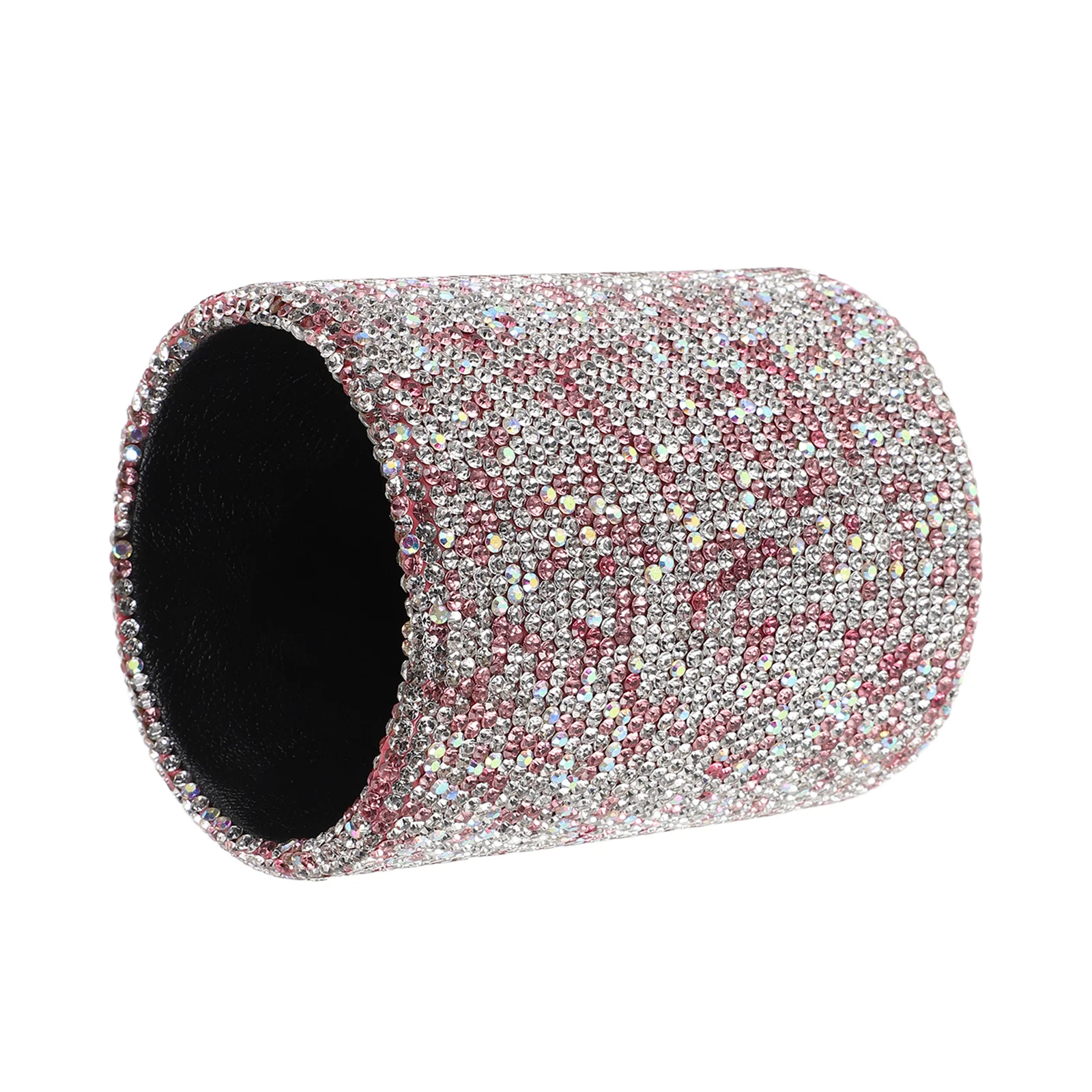 Organizador de Brochas de Maquillaje para Tocador, Caja de Almacenamiento con Brillantina de Gran Capacidad, Organizador de Escritorio, Contenedor de Brochas Brillante