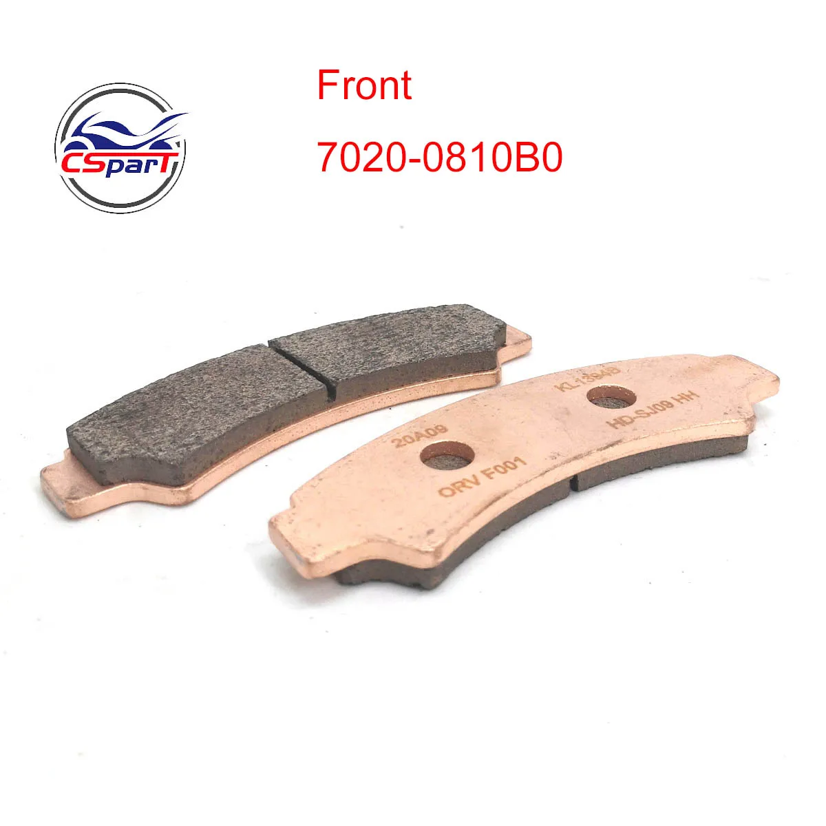 4 zestawy klocków hamulcowych do CFMoto ZFORCE CFORCE UFORCE 450 550 500 600 800 1000 2018 2019 2020 7020-0810B0 7020-0810A0
