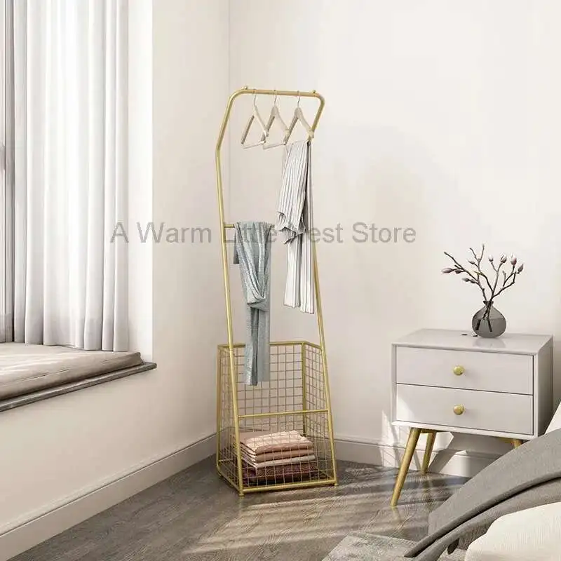 Place Hanging Black Clothes Rack Detachable Saving Clothes Rack Bedroom Minimalist Burro Ropa Perchero Bedroom Furniture