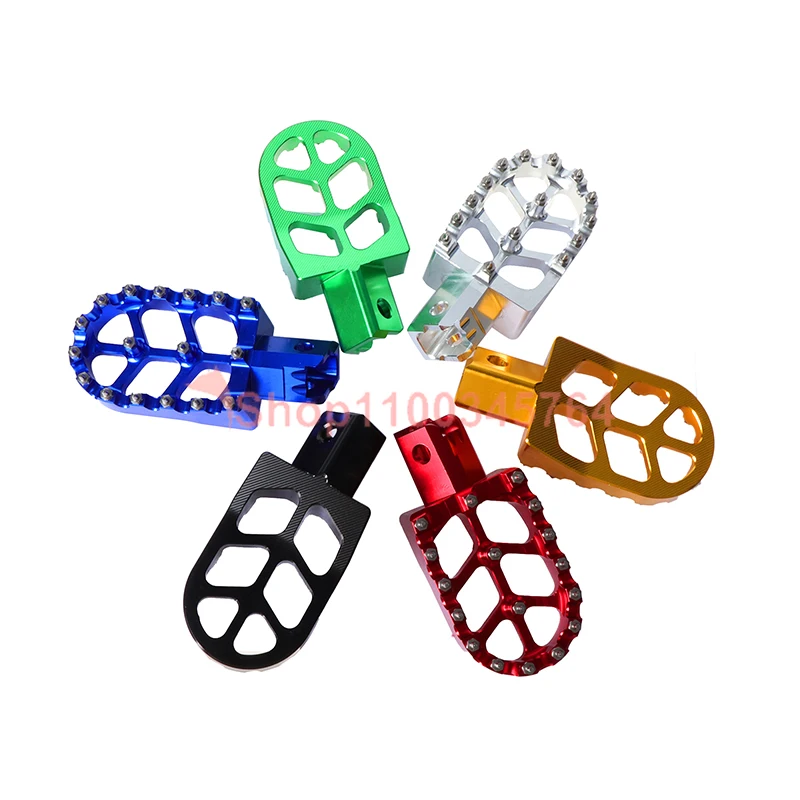 Motorcycle Universal CNC Colorful Footpeg Footrest Foot Pegs For HONDA CRF XR 50 70 110 M2R SDG DHZ SSR KAYO Pit Bike