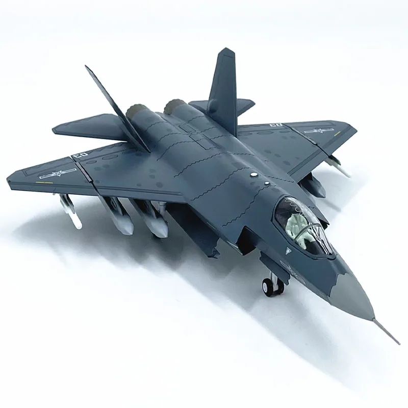 Die Cast 1:72 Scale China Air Force J35 Fighter Aircraft Model Alloy Military Plane Model Collection Toy Gift Display