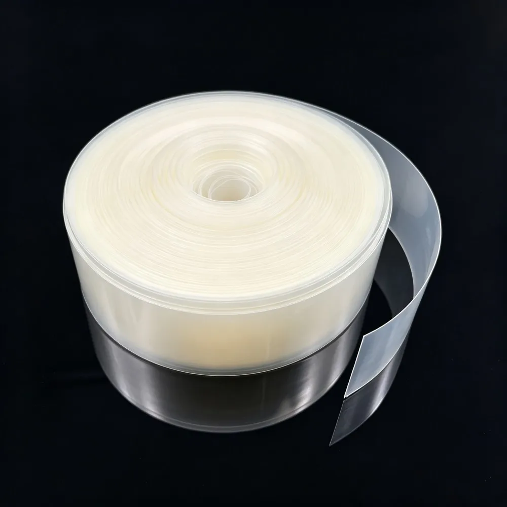 Clear PVC Heat Shrink Sleeve for 18650 Lithium Batteries 30-300mm Width  Insulating Protective Battery Wrapping Film