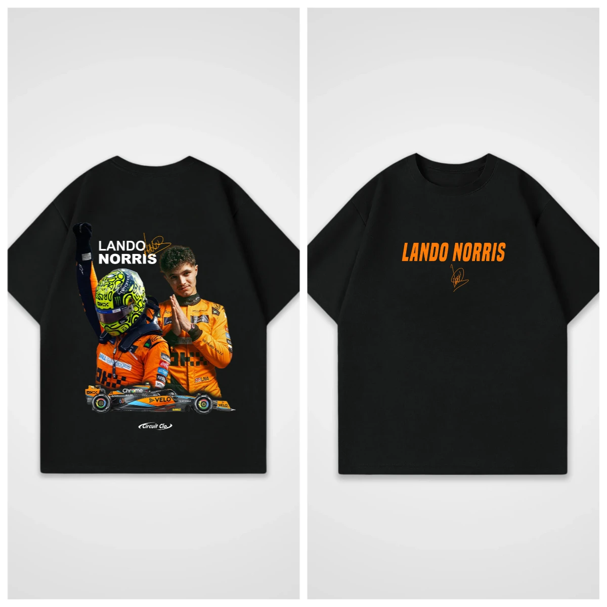 

Summer Men Hip Hop Casual Lando Norriss TShirt Circuit Clothing Softstyle TShirt Pure Cotton Oversized Gothic Y2k Top