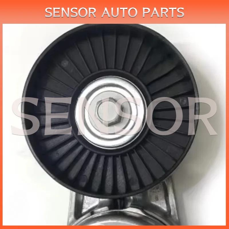 AJ813574 LR039517 Belt Tensioner Pulley For Land Rover Range Rover III SUV (LM) [2002-2012] Range Rover Sport (LS) [2005-201