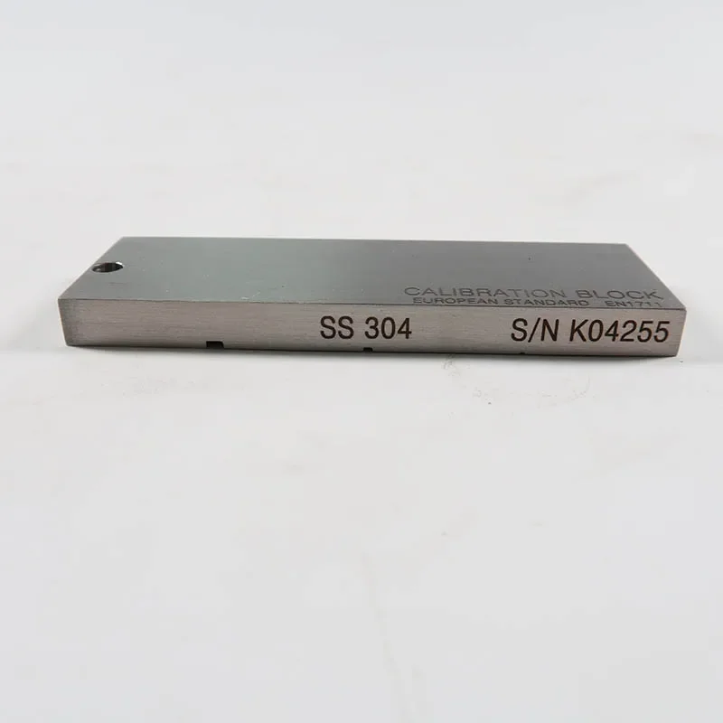 Eddy current test  blocks EDM block material : 304 stainless steel