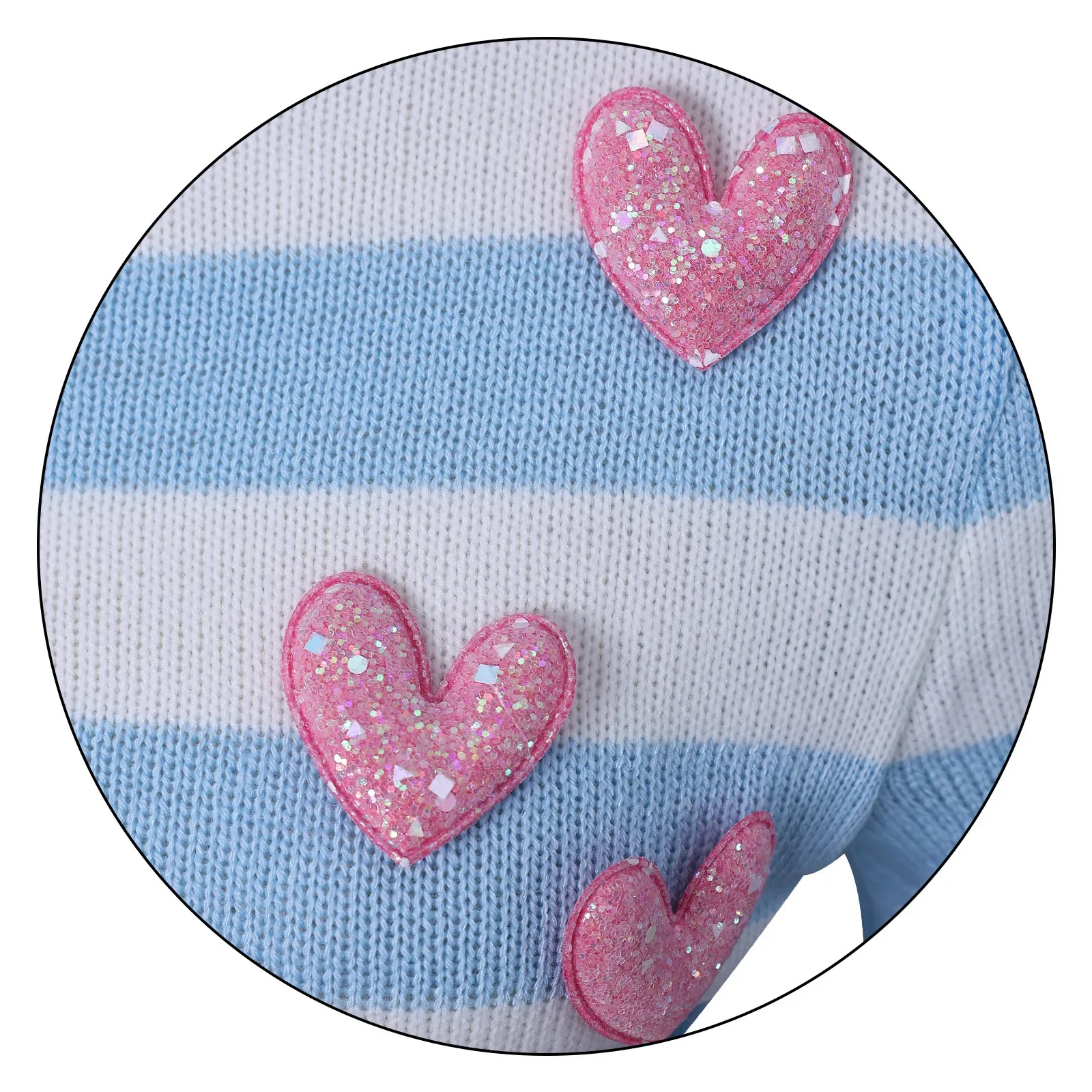 

Bloom Cosplay Cartoon Fairy Blue Striated Sweater Vintage Denim Mini Skirts Women Suit Bloom Role-playing Outfit Anime Costume
