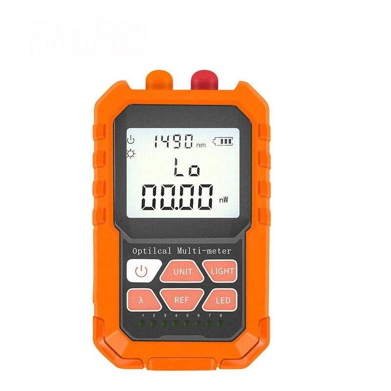 3 in1 Optical Power Meter Visual Fault Locator Network Cable Test optical fiber tester otdr 1mw with 5km Visual Fault Locator