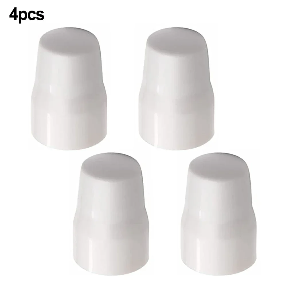 4/10pcs Radiator Valve Cap White ABS Plastic Easy Push-Fit Replacement Valve Cover Water Shower Radiator Decorative Cover