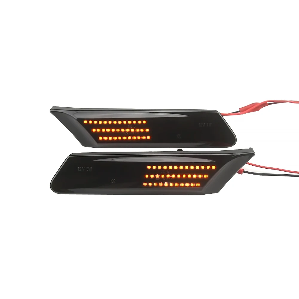 997631033 Dynamic Flashing LED Side Marker For Porsche Cayman 987 2005 2006 2007-2013 Sport Turn Signal