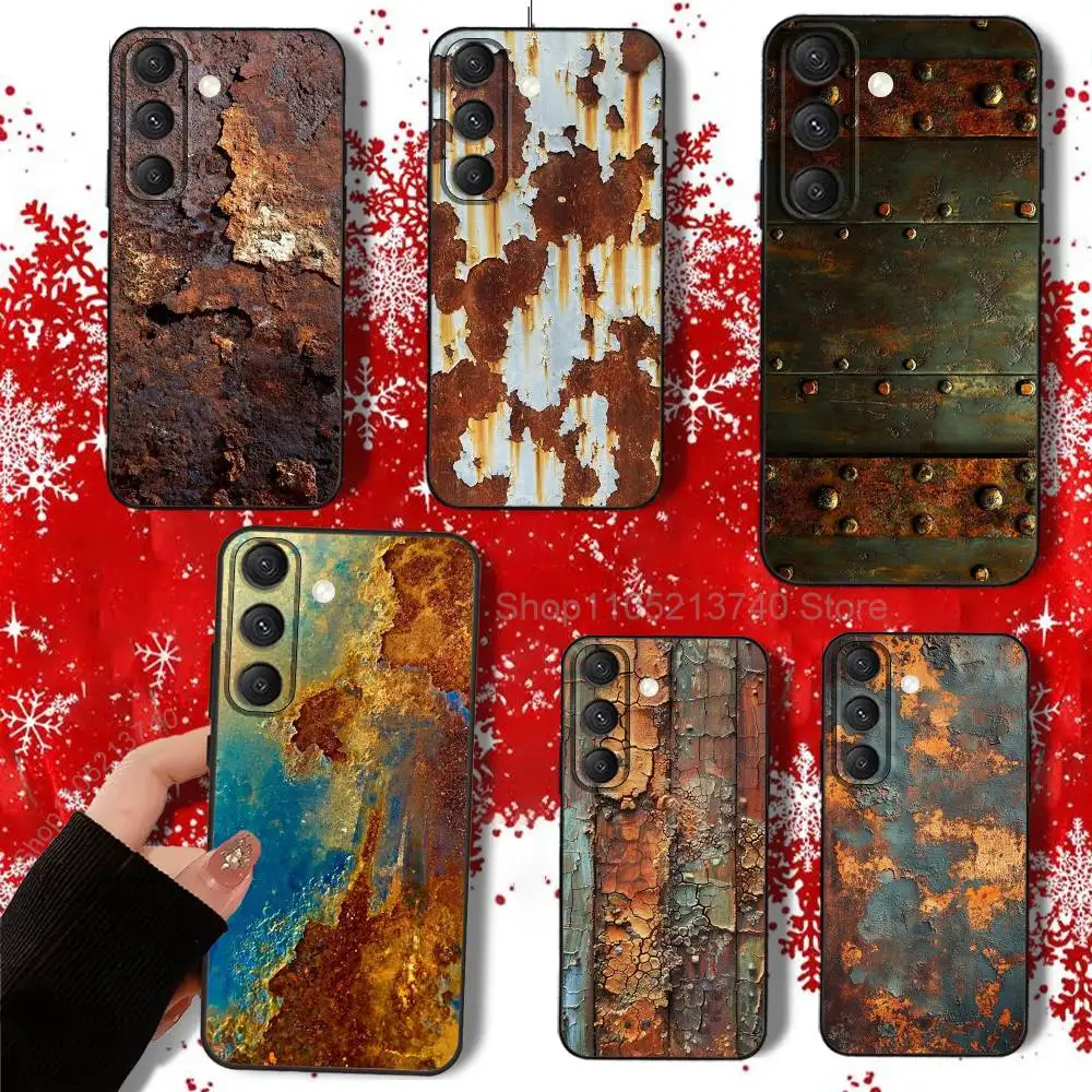 

Industrial Art R-Rust Print Phone Case For Samsung S22,S24,S25,S23,S20,S30,S21,Ultra,Plus,5G,Fe,Lite shockproof durable Cover