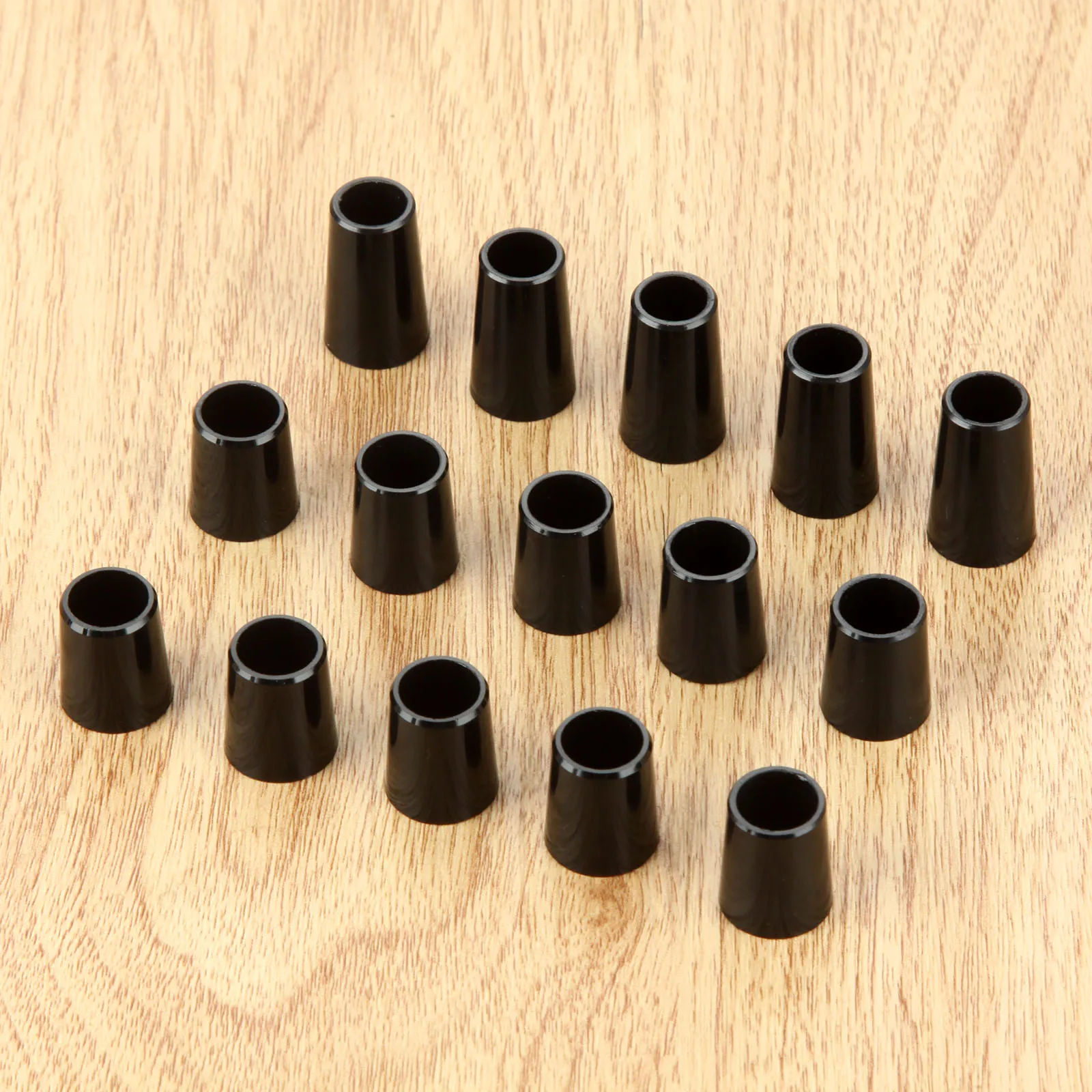 20 Pcs Black Golf Ferrules For Tip 0.335 and 0.370 Inch Irons Shaft Golf Accessorie Golf Club Sleeve Ferrule Tip 0.335 0.370