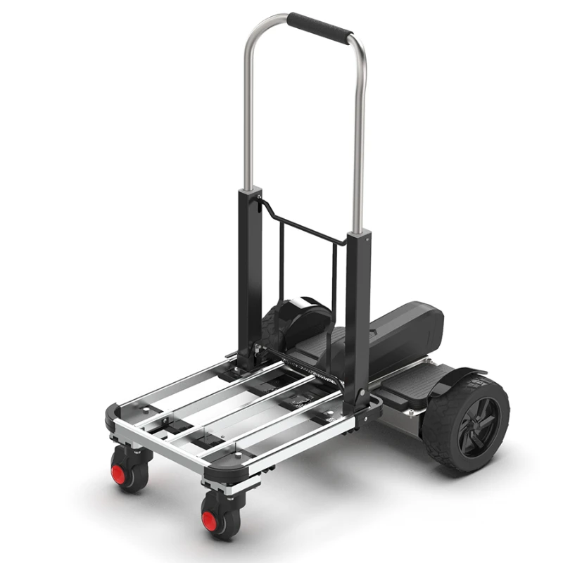 

Electric trolley, truck folding and pulling goods, stall warehouse trolley, trolley express