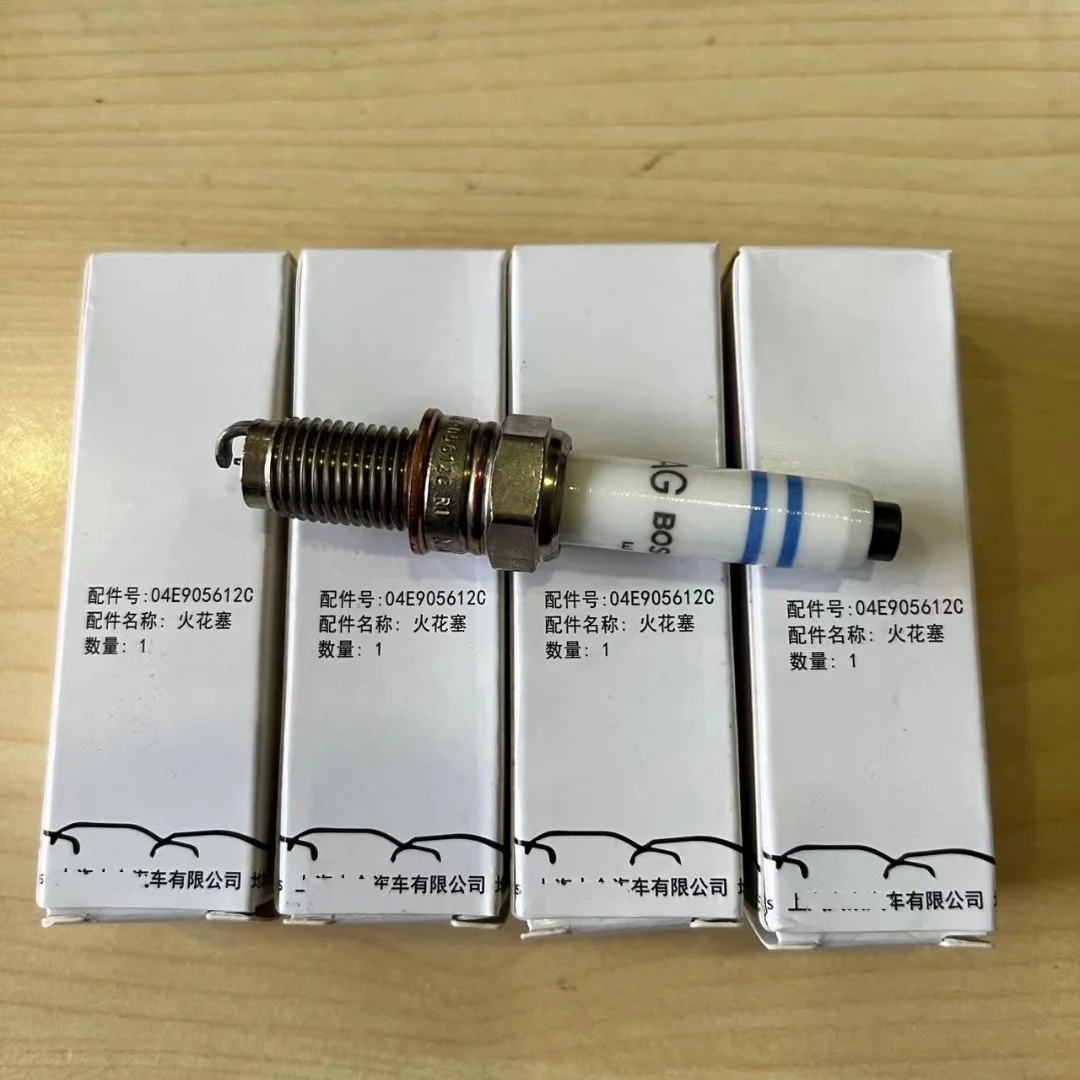 

4PCS Laser Iridium Dual Spark Plugs 04E905612C PKER7A8EGS 95463 ForAudi A1 A3 A4 Q2 Golf7 Golf8 B8 Variant Octavia Tour