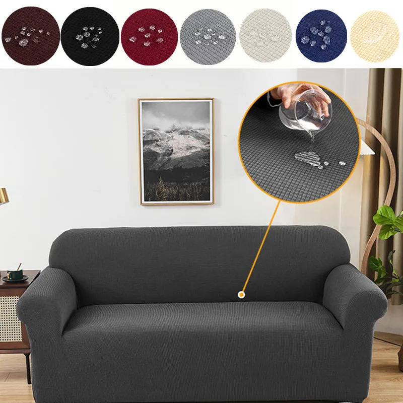 Waterproof Polar Fleece Sofa Cover, Armchair Slipcover, Furniture Protector, Living Room, 1, 2, 3, 4 Seater