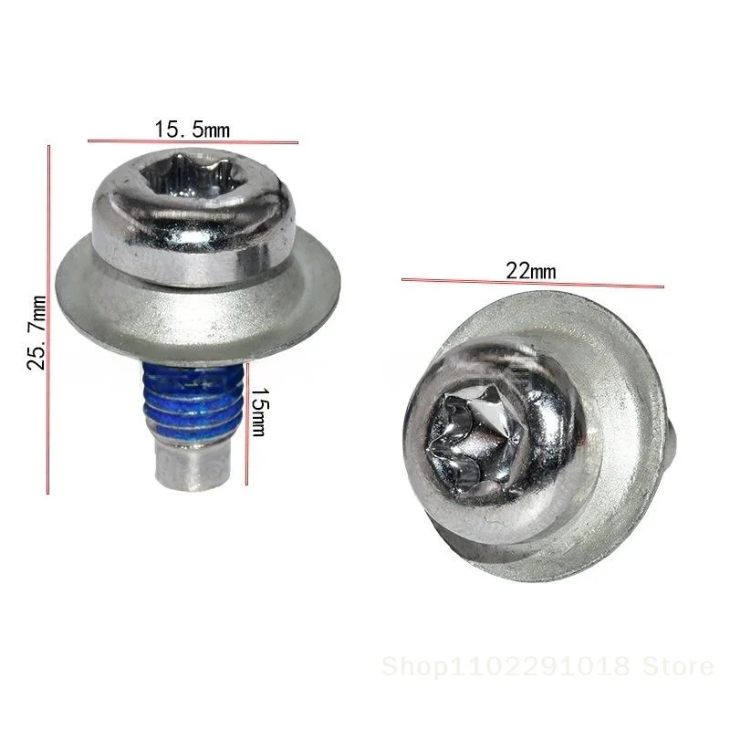 Parafusos de parafuso de carro WHT000729A M8X20 para placas de respingo de Skoda Yeti Scala