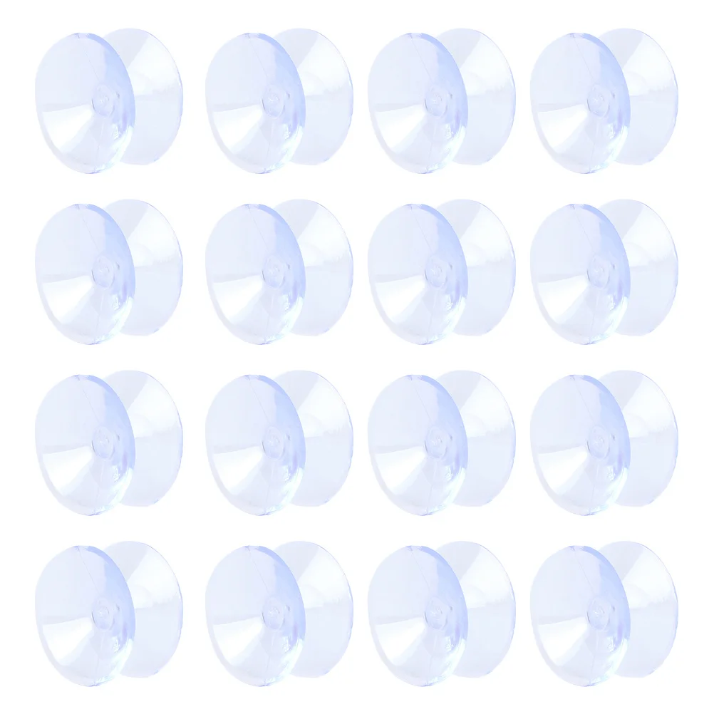 20 pezzi ventose a doppia faccia tavolo in vetro cuscinetti antiscivolo pinze in gomma protezioni per piccoli mobili durevoli in PVC trasparente