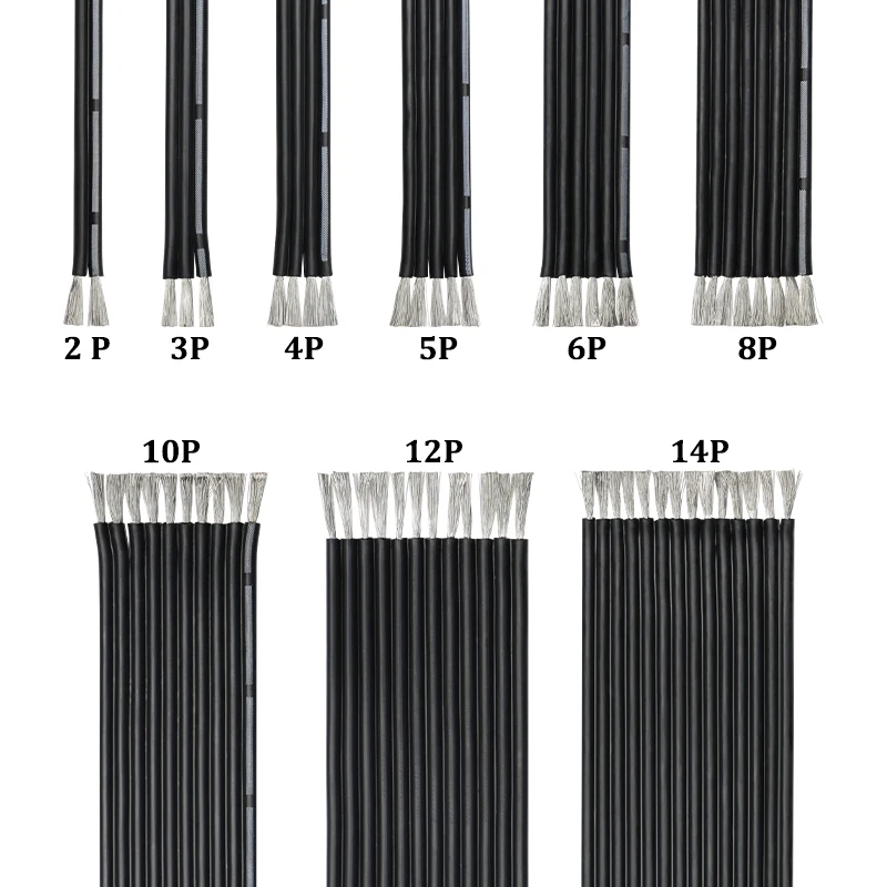 Cable de cobre flexible resistente al calor paralelo de silicona - imagen 5