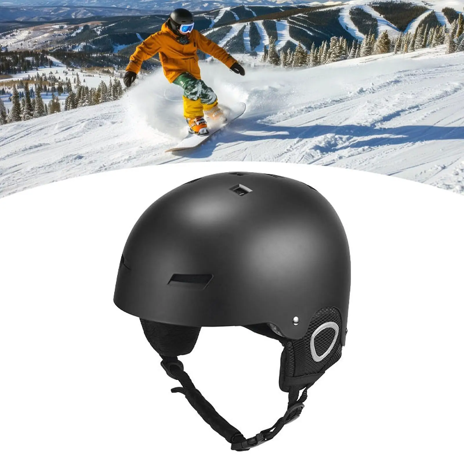 

Горнолыжный шлем с регулируемой вентиляцией, удобный, для взрослых мужчин и женщин