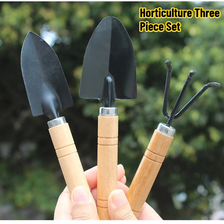 

Household Gardening Three Piece Set Small Shovel Small Shovel Convenient Soil Loosening and Flower Planting Garden Hand Tools