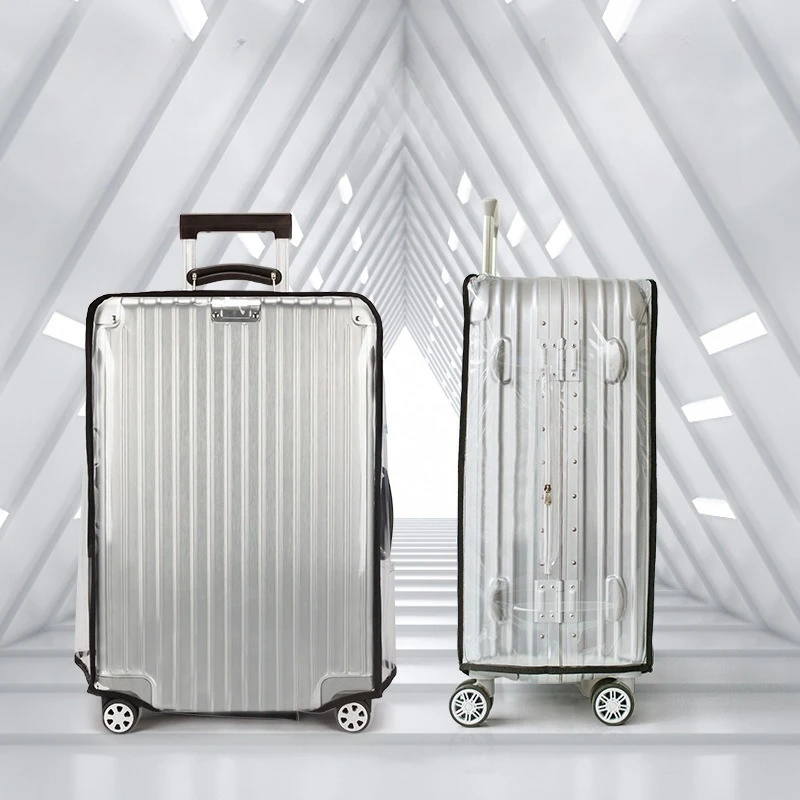 

Чехол для багажа, чехол для чемодана, чехол для дорожной тележки, прозрачный пылезащитный чехол для защиты багажа