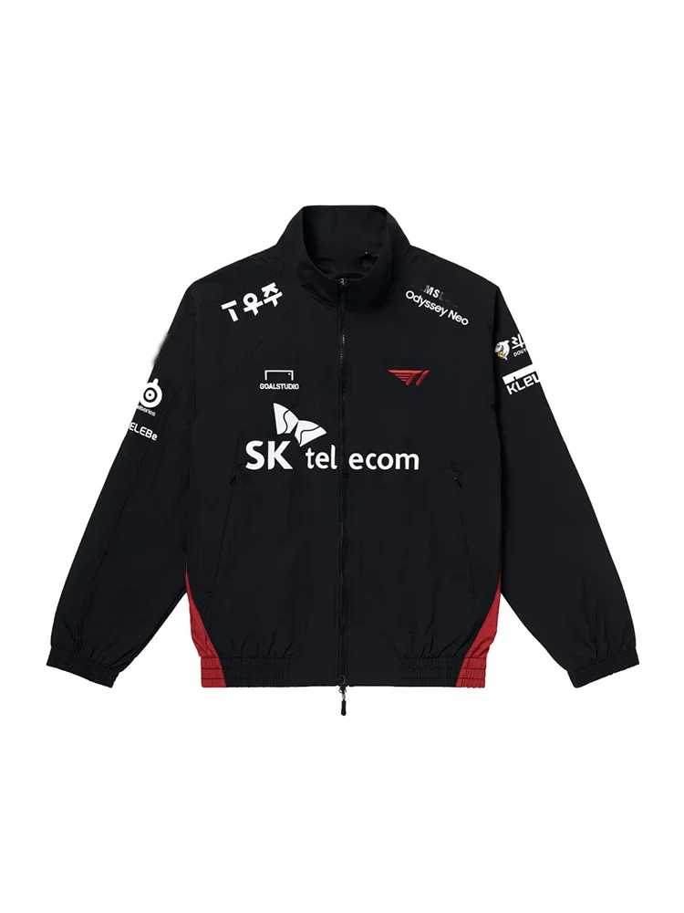 Chaqueta oficial de primavera T1 2023 para hombre y mujer, uniforme LCK S13 LOL Legends Jack FAKER, ropa de abanico de gran tamaño, Top de moda