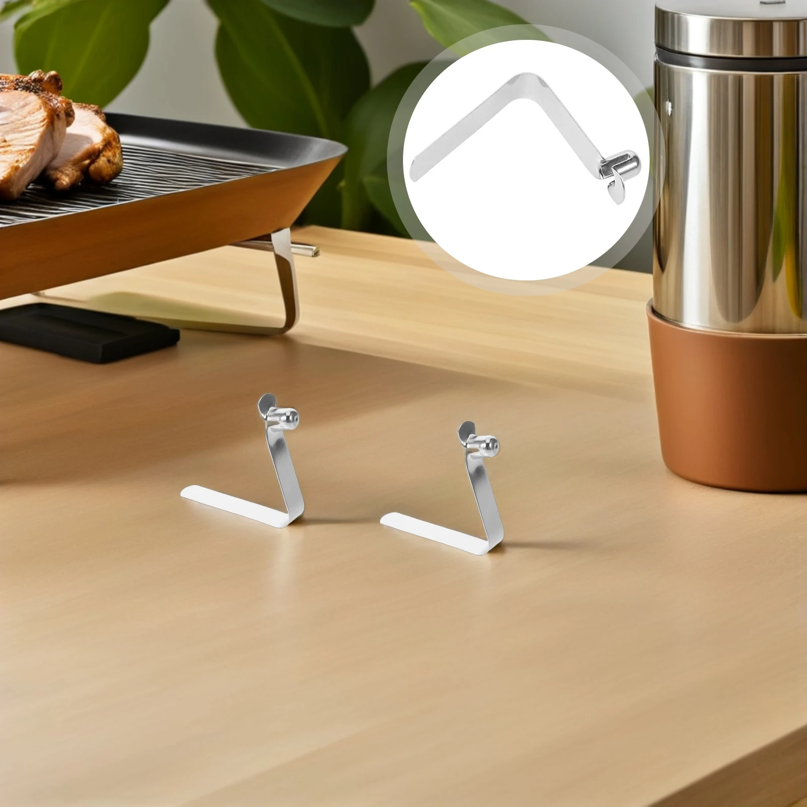 

12Pcs V Shape Tent Pole Spring Loaded Clips Snap Buckle for Kayak Paddle Outdoor Telescopic Tube Spring Button Locking