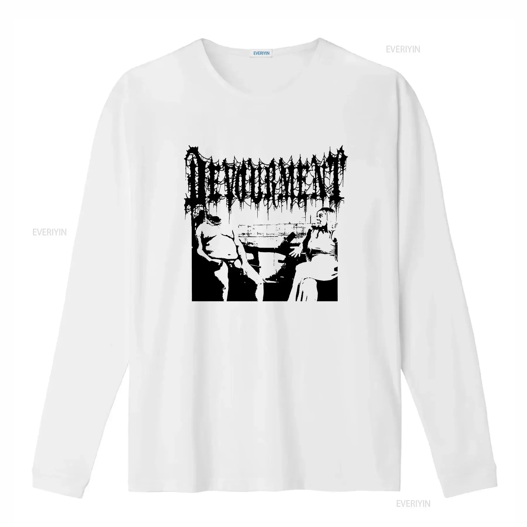 Devourment x Talk Tuah T shirt vintage Washed graphic homme Soft Slightly Comfortable streetwear designer clothes Unisex