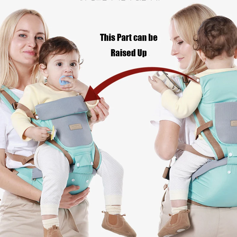 Baby Carriers Omni 360 All Carry Positions Baby Sling Cotton Kangaroos Backpack Suspenders Baby Care for C-section Mommy Gifts