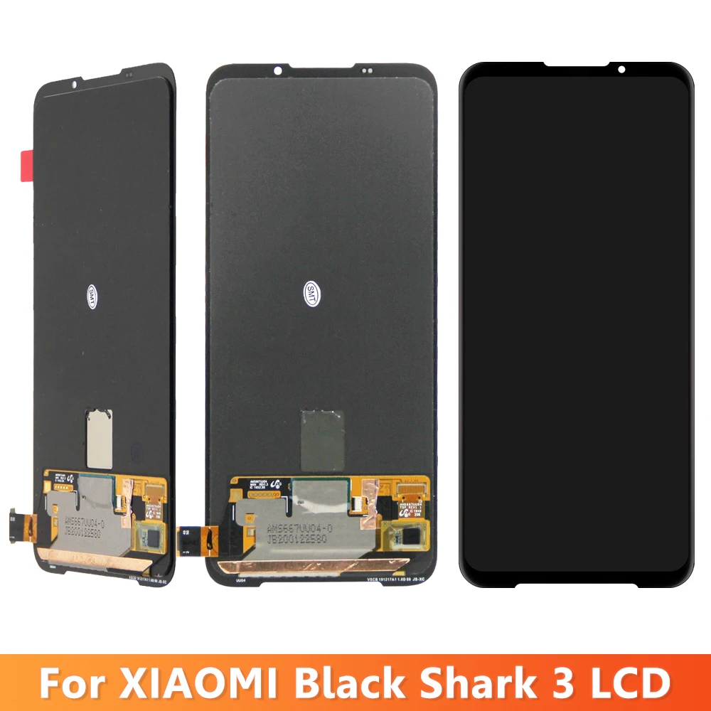 AMOLED for Xiaomi Black Shark 3 LCD Display Touch Screen Digitizer Assembly Replacmenet for BlackShark 3 KLE-H0 KLE-A0 Screen