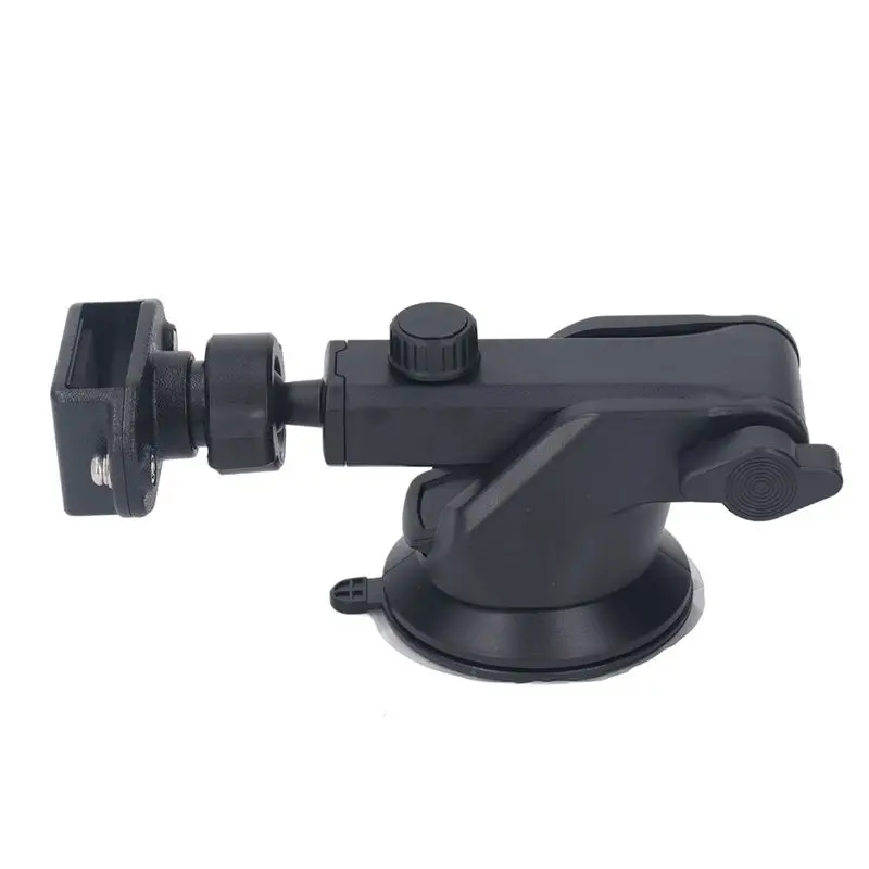 Y44A Walkie Talkie Car Holder, Suction Cup Windshield Mount for Motorola for Anytone for BaoFeng, Black Plastic Car Mount for
