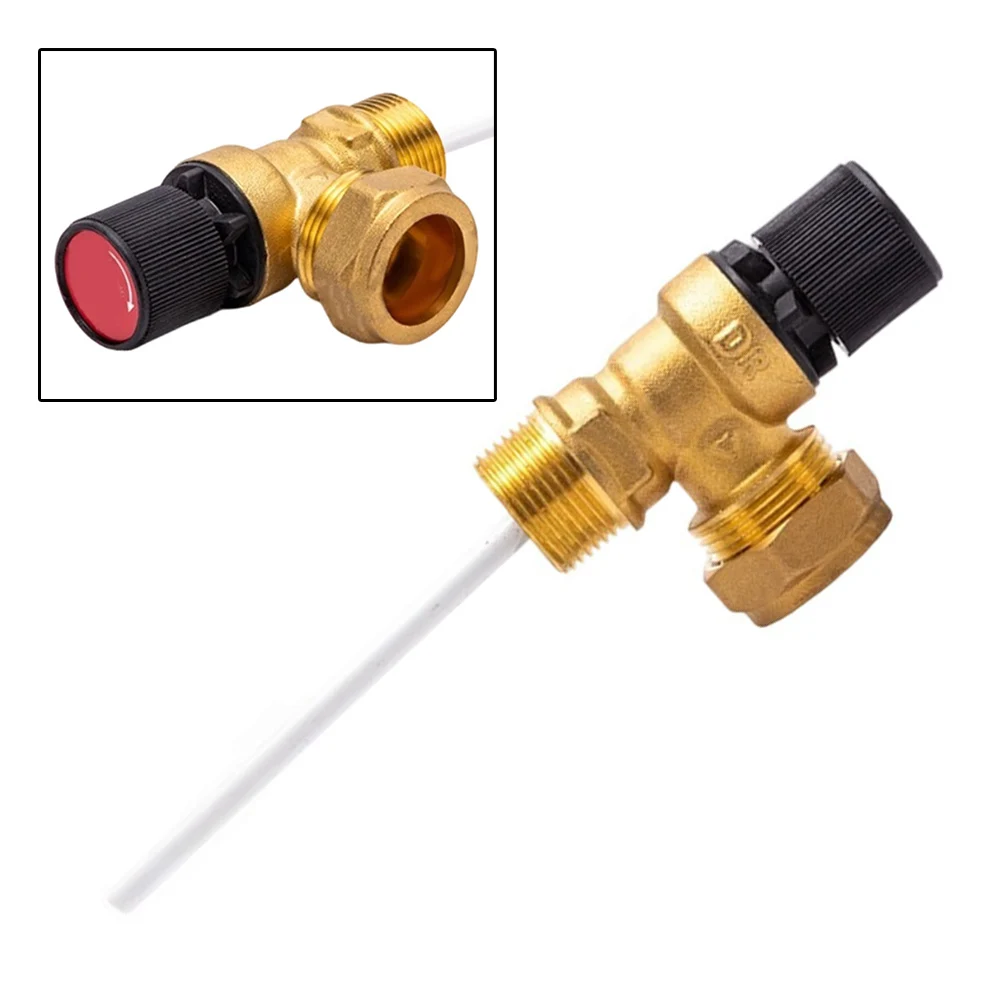 

6-барный клапан сброса давления, безопасный контроль температуры 92-95 ° C Солнечный водонагреватель Предохранительный клапан Предохранительный клапан