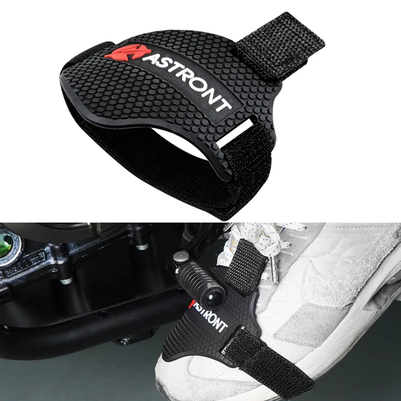 Almofada de mudança de engrenagem ajustável para motocicleta, protetor de sapato para ktm husqvarna gás para beta yamaha suzuki kawasaki honda