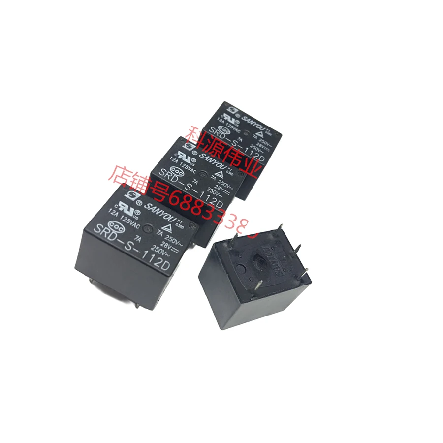 SRD-S-105D 5V  SRD-S-112D 12V  SRD-S-124D 24V5Pin