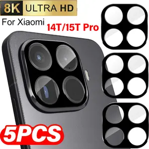 Bilashmart 1 5 Tempered Glass Camera Cover Xiaomi 15T 14T Pro Back Camera Lens Protector Anti Scratch Protective Film Mi 15T 14T