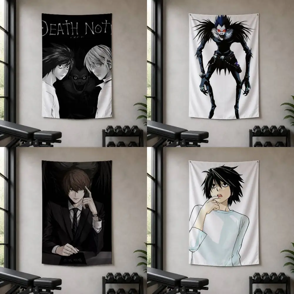Death Note Decorative Art Flag Banner for Picnic Camping Party and Home Decor