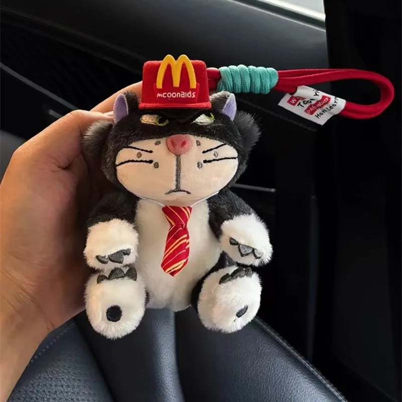 LLavero de juguete de peluche de Anime Lucifer de dibujos animados de Disney, mochila creativa, colgante decorativo, accesorios de coche divertidos, regalo para buenos amigos