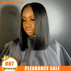 Bob Wig Human Hair Lace Front Wigs Human Hair 100% Human Hair Wigs Hd Transparent 13X4 Straight Lace Frontal Bob Wigs Cheap wigs