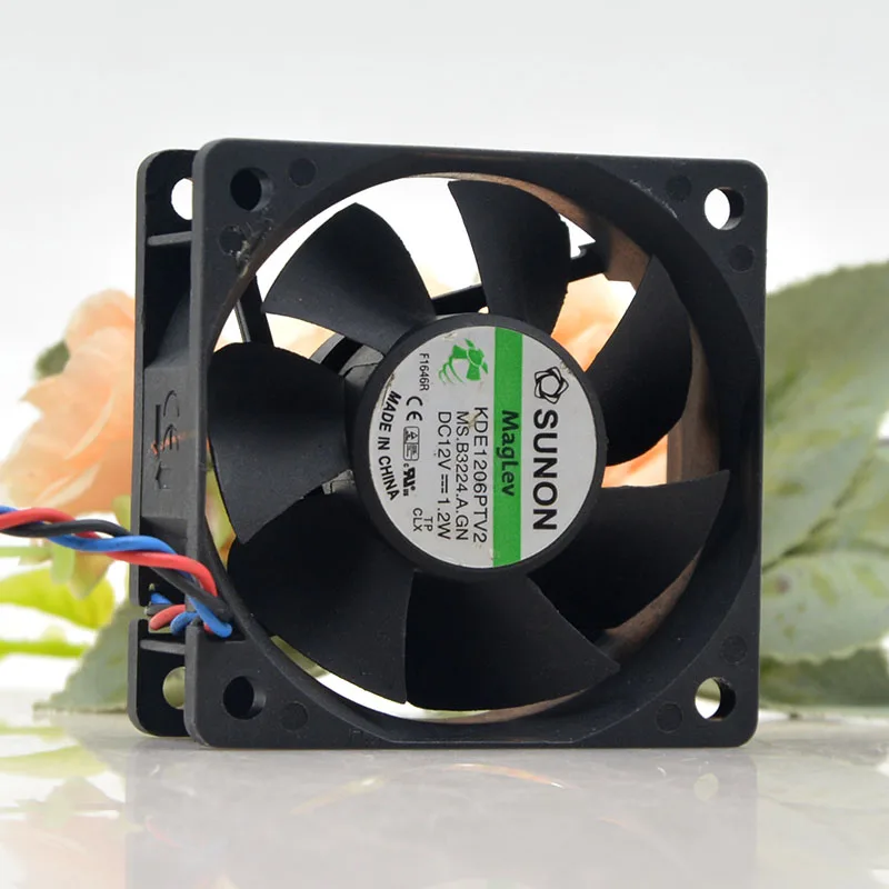 

NEW ORIGINAL KDE1206PTV2 12V 1.1W 6025 60x60x25mm COOLING FAN RADIATOR