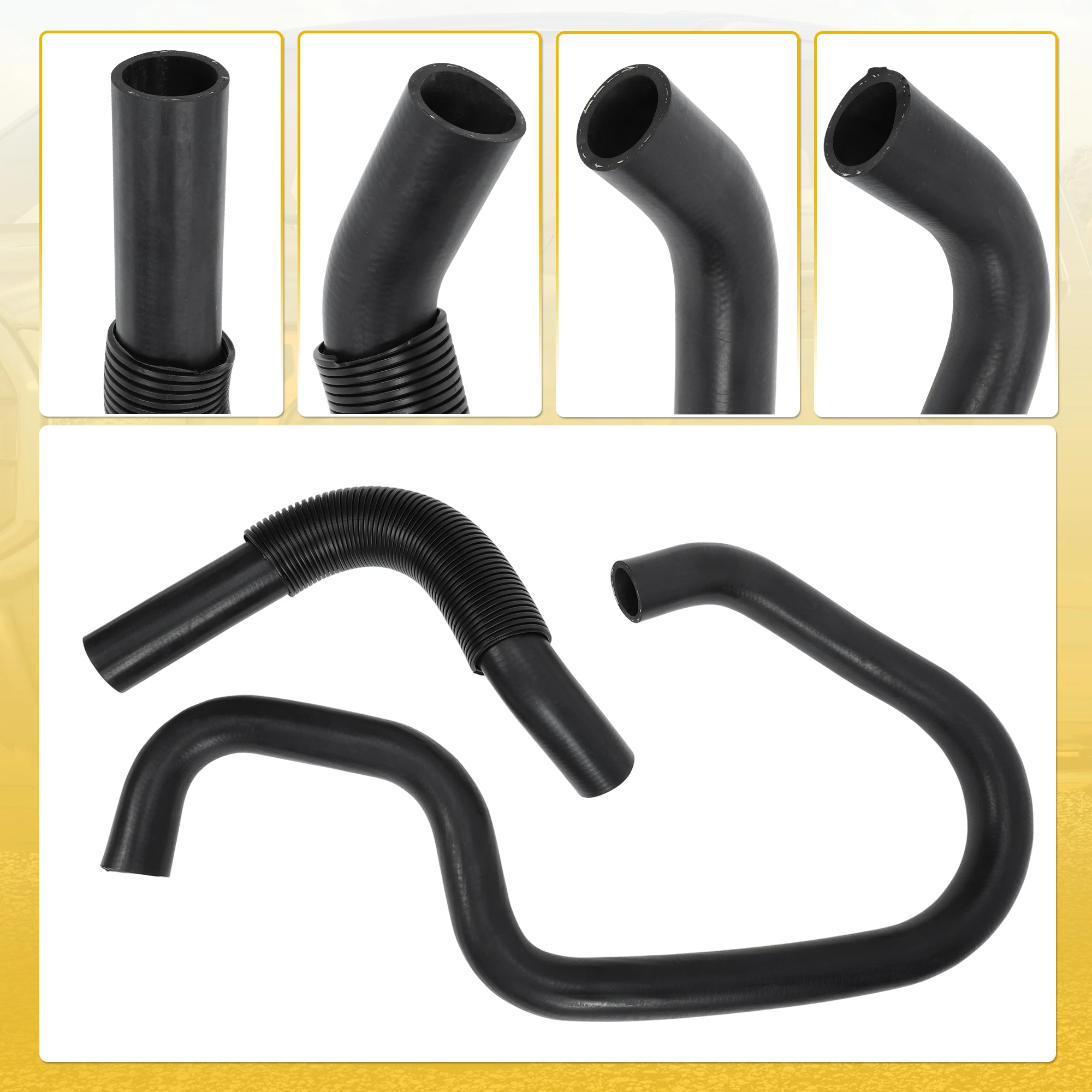 

UXCELL 2Pcs Upper Lower Radiator Hose Set for GMC Yukon 2007-2014 No.22827731/22827735