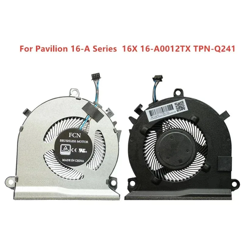

NEW Original Laptop CPU Cooling Fan For HP Pavilion 16-A Series 16X 16-A0012TX TPN-Q241
