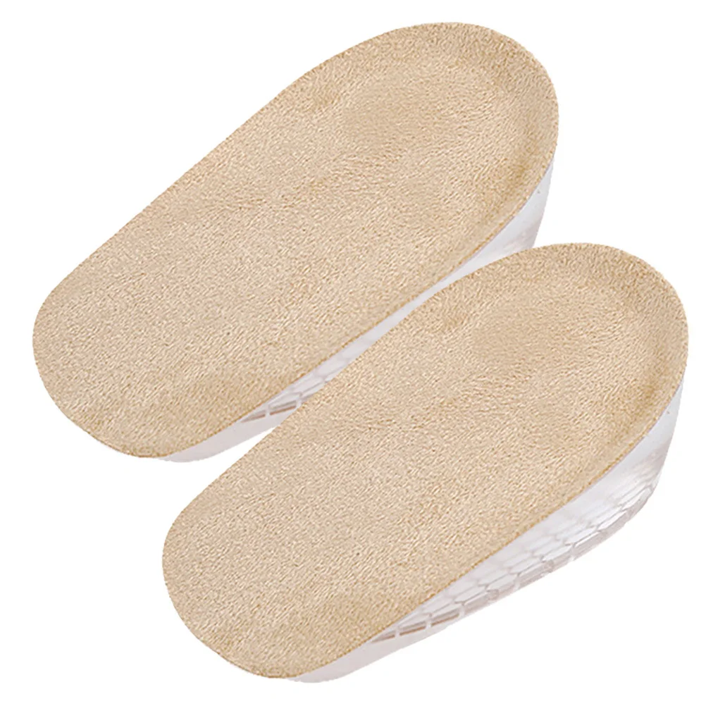

1Cm Height Increasing Half Insoles Forefoot Cushion Pads Invisible Shoe Inserts Latex Comfortable Anti-Slip Massaging