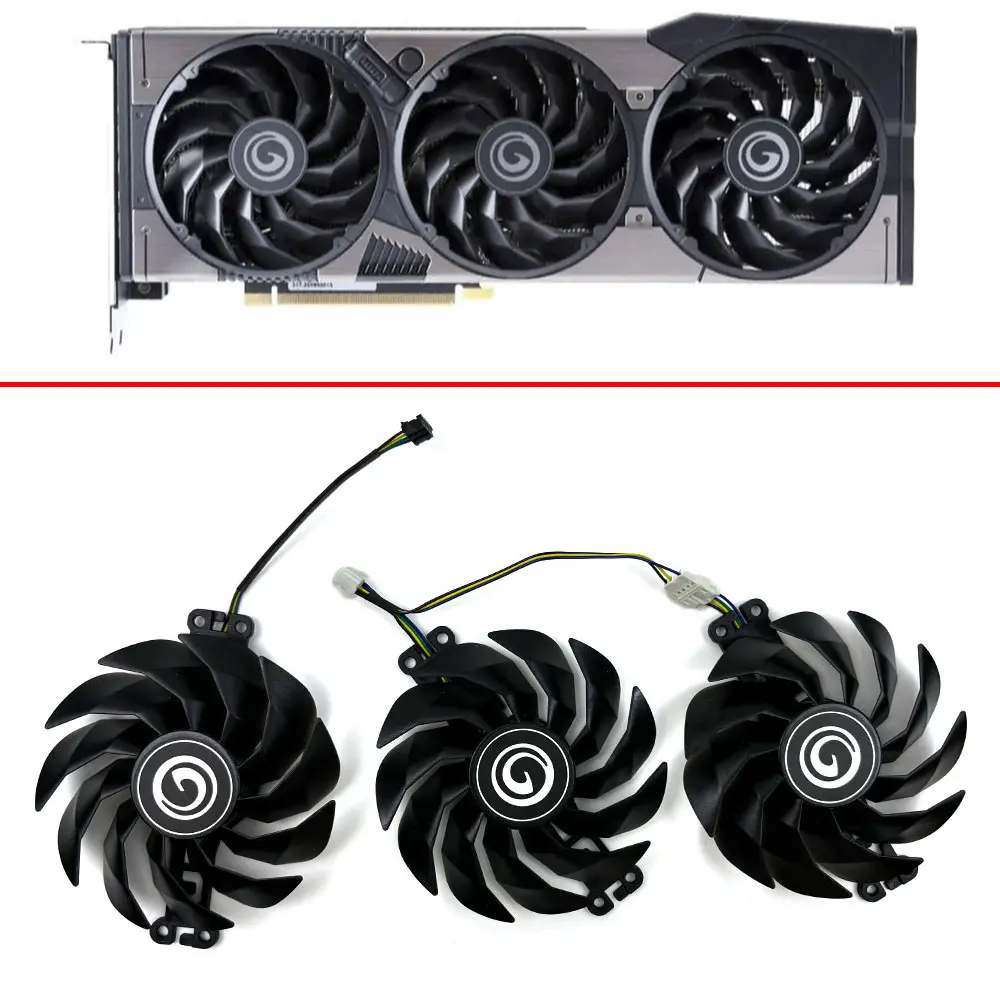 

3 FAN TH9215S2H-PDB02 87MM 4PIN RTX3090 GPU FAN For GALAXY / KFA2 RTX 3090 3080Ti 3080 3070Ti 3070 3060 Video card cooling fan