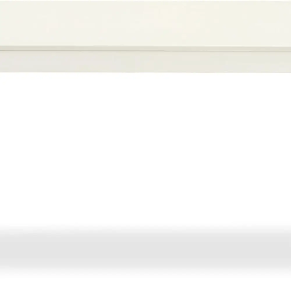 린넨 화이트 36x60 재활용 목재 다이닝 테이블 (튼튼한 다리 포함)